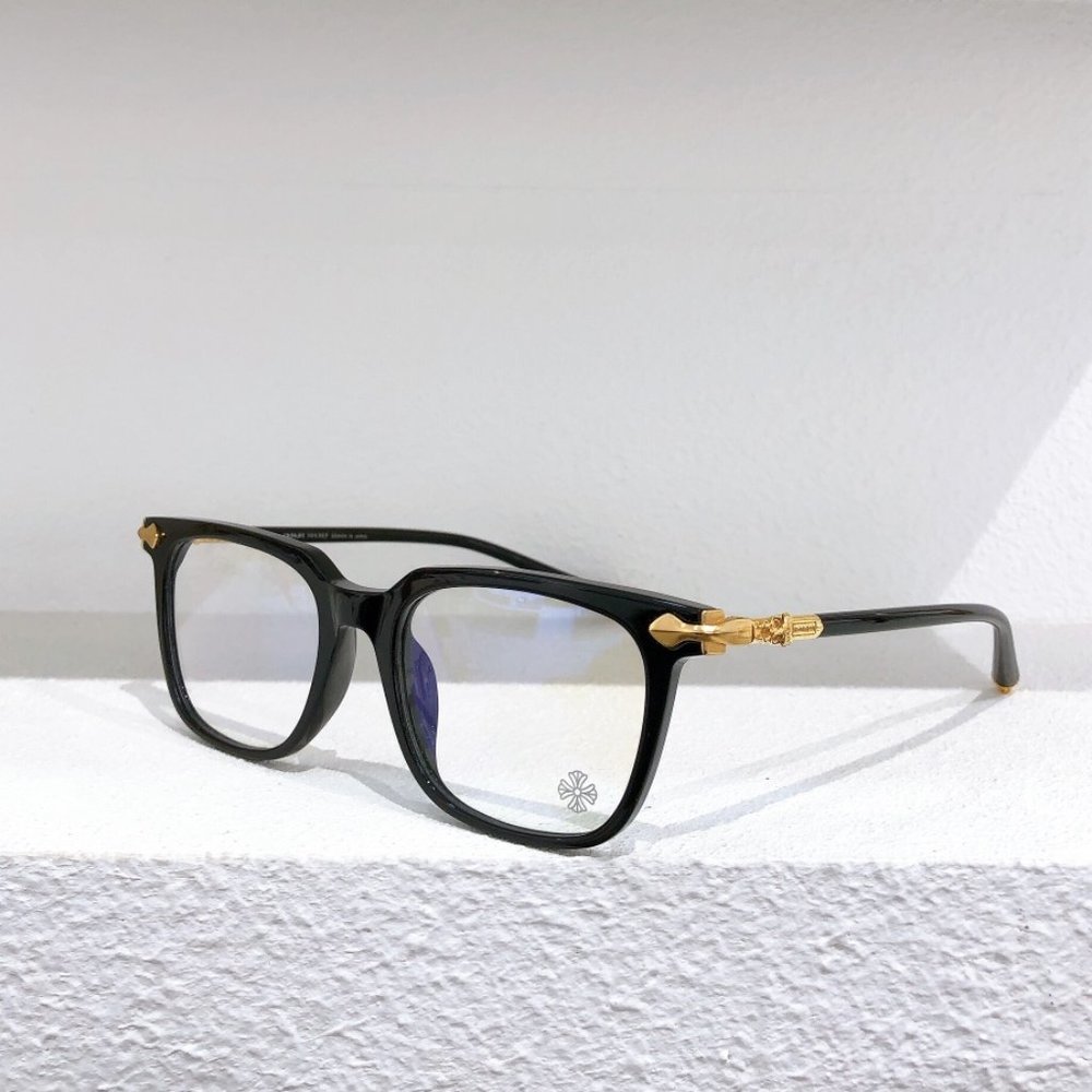 Chrome Hearts fashion eyeglass frame can be matched with the degree of flat gla
